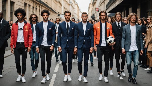 Influence du football dans le monde de la mode
